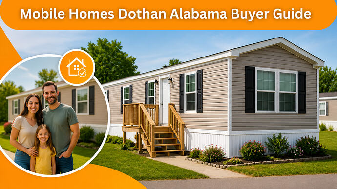 Buyer guide to mobile homes in Dothan Alabama